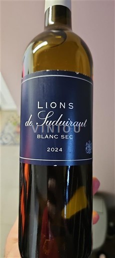 Bordeaux Château Suduiraut Lions de Suduiraut 2024