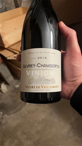 Burgundsko Gevrey-Chambertin Henri de Villamont de 1950 2018