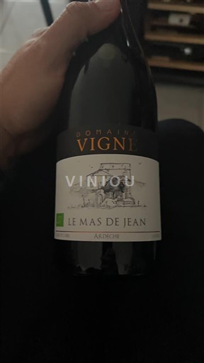 Alpe in reke Rona Ardeška. Domaine Vigne Le Mas de Jean Neleten.