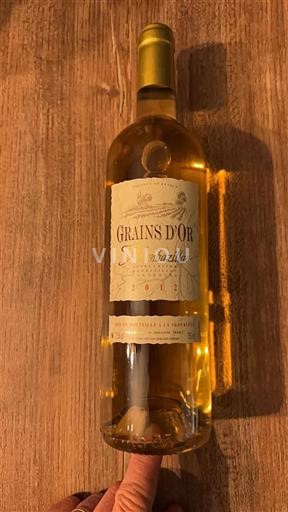 Bordeaux Sauternes Grains Or 2012