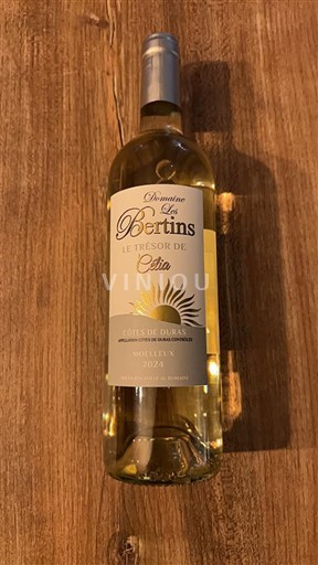 Bordeaux Côtes-de-blaye Domaine Des Bertins Le Trésor de Celia 2021