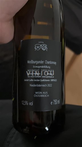 Dolní Rakousko Nespecifikováno Weingut Spielauer Weißburgunder Chardonnay 2022