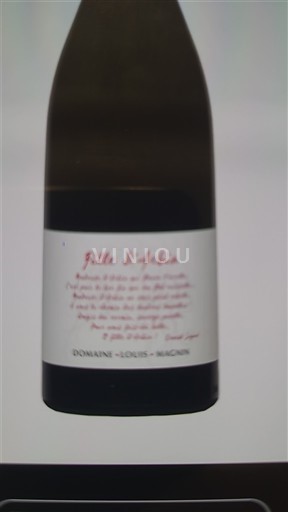 Savoyen und Bugey Mondeuse Domaine Louis Magnin Fille d'Arbin Ohne Jahrgang