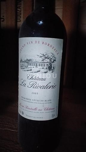 Bordeaux Non specificato Château La Rivalerie 2005