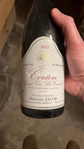 Bourgogne Corton Grand Cru Domaine JACOB Grand Cru Les Combes 2011