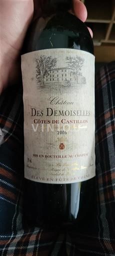 Burdeos No especificado Château S Demoiselles 2005