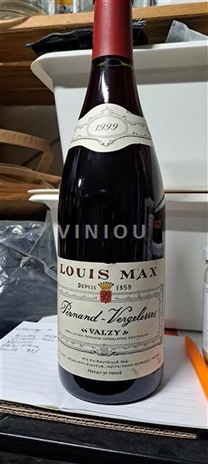 Bourgogne Pernand-Vergelesses Louis Max Valzy 1999