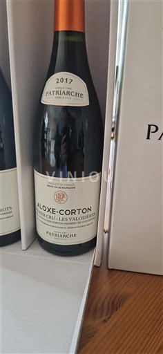 Burgund Aloxe-Corton Premier Cru Patriarche Premier Cru - Les Valozières 2017