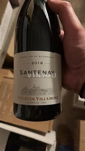 Burgundsko Santenay Henri de Villamont 2018