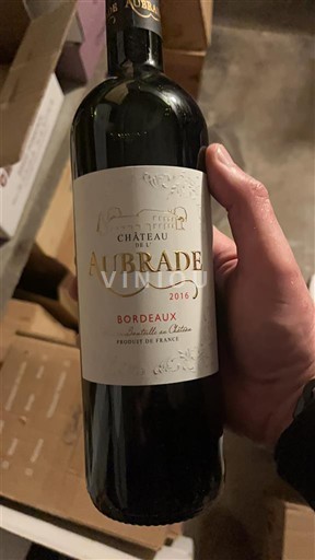 Bordeaux Château Aubrade 2016