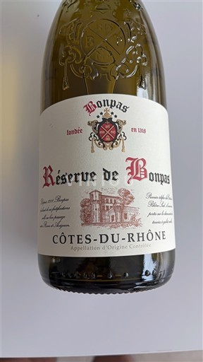 Údolí Rhôny Côtes-du-Rhône Bonpas Réserve de Bonpas 2024