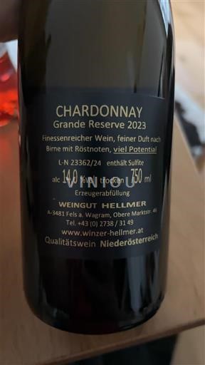 Dolní Rakousko Nespecifikováno Weingut Hellmer Grande Reserve 2023