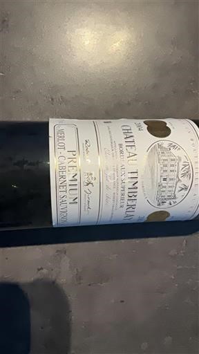 Bordéus Bordeaux Superior Château Timberlay Premium 2004