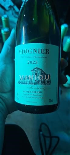 Alpit ja Rhônen maat Rhodanien rinteet Xavier Gérard Viognier 2023