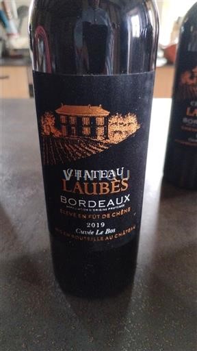 Bordeaux Château Laubès Le Bois 2019