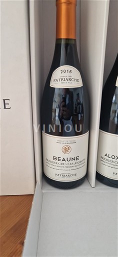 Burgund Beaune Premier Cru Patriarche Premier Cru Les Aigrots 2016
