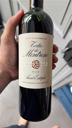 Bordeaux Saint-Estèphe Montrose Tertio de Montrose 2018