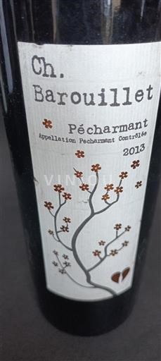 Tây Nam Pécharmant Château Barouillet 2013