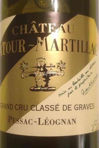 Bordeaux Pessac-Léognan Château LATOUR-MARTILLAC GRAND CRU CLASSE 2005