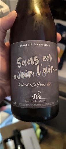 Dolina Loare Monts & Merveilles Sans en avoir l'air... le Vin des Co-Pains 2024
