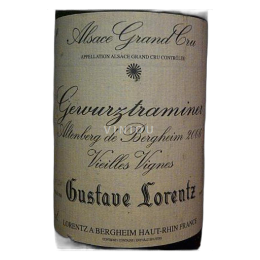 Alsazia Gewürztraminer Grand Cru Gustave Lorentz GRAND CRU 2006