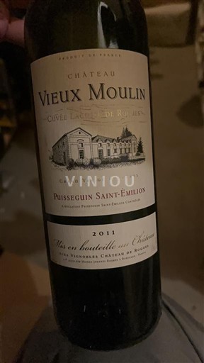 Bordeaux Puisseguin-Saint-Émilion Château Vieux Moulin Lacoste de Roques 2011
