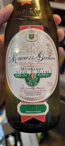 Loirevallei Niet gespecificeerd Manoir de la Grelière Vieilles Vignes Réserve Niet-geïntegreerd