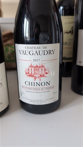 Loiren laakso Chinon Château Vaugaudry 2017