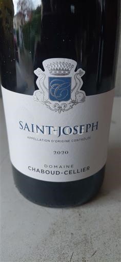 Rhônen laakso Saint-Joseph Domaine Chaboud-Cellier 2020