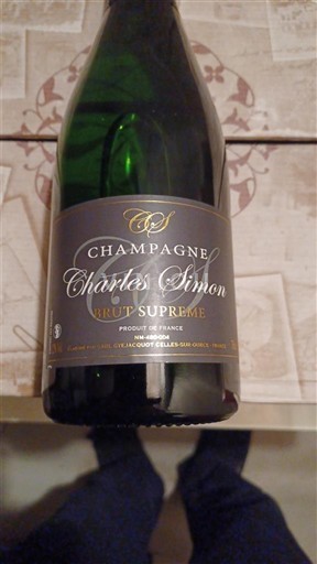 Champagne Sâm-panh Charles Simon Brut Suprême Không niên vụ