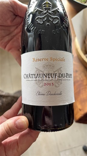 Valle del Ródano Châteauneuf-du-Pape. Etienne Daucherelle Réserve Spéciale 2015
