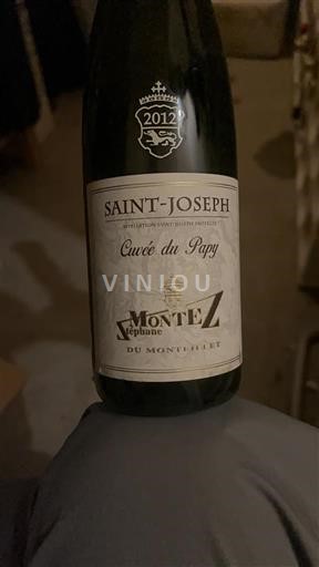 Valle del Rodano Saint-Joseph Domaine Stéphane Montez du Monteillet du Papy 2012