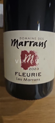 Beaujolais Fleurie Domaine S Marrans Les Marrans 2023