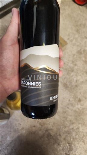 Viner Rouge sec Sentiers Non millésimé Frankrike Alperna och Rhône-länderna Baronnies sluttningar IGP