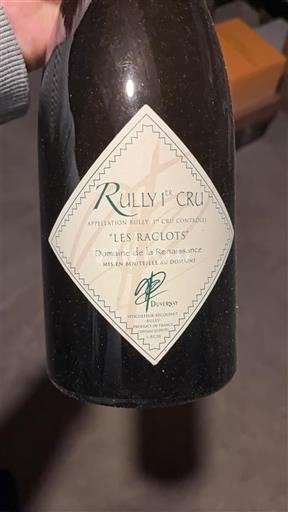 Bourgogne Rully Premier Cru Domaine La Renaissance Les Raclots 2021