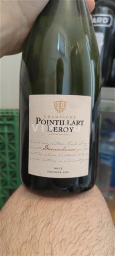 Champagne Sâm-panh Premier Cru Pointillart Leroy Descendance Không niên vụ