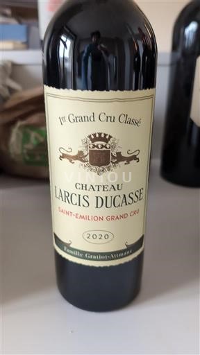 Bordeaux Saint-Émilion Grand Cru Premier Grand Cru Classé Château Larcis Ducasse 2020