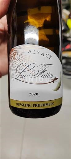 Elsass Luc Faller Riesling Fruehmess 2020