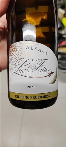 Alsacia Luc Faller Riesling Fruehmess 2020