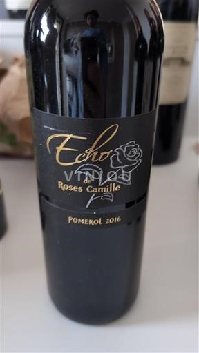 Bordeaux Pomerol Roses Camille Echo 2016