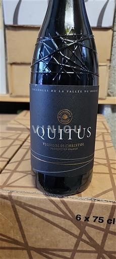 Thung lũng Rhône Côtes-du-rhône Vignobles Christol Quitus Không niên vụ