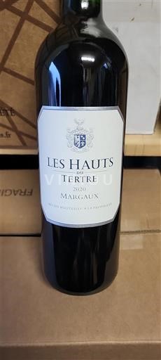 Bordeaux Margaux Château Tertre Les Hauts du Tertre 2020