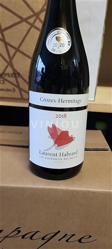 Rhônetal Crozes-Hermitage Laurent Habrard 2018