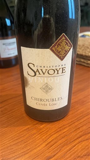 Vine Rouge sec Cuvée Loïc Christophe Savoye 2018 Frankrig Beaujolais Chiroubles AOC