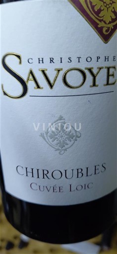 Beaujolais Chiroubles Christophe Savoye Loïc 2018