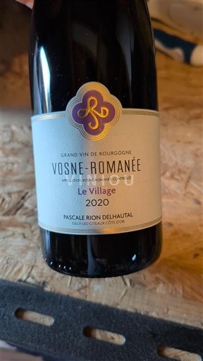 Borgoña Vosne-romanée Pascale Rion Delhautal Le Village 2020