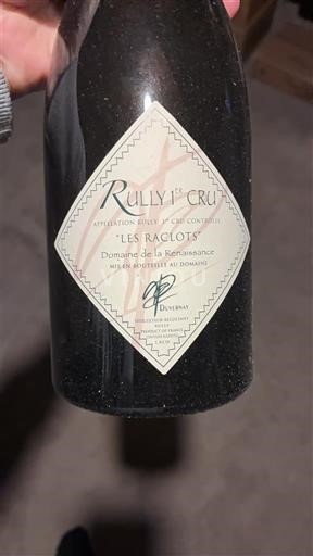 Bourgogne Rully Premier Cru Domaine La Renaissance Les Raclot 2018