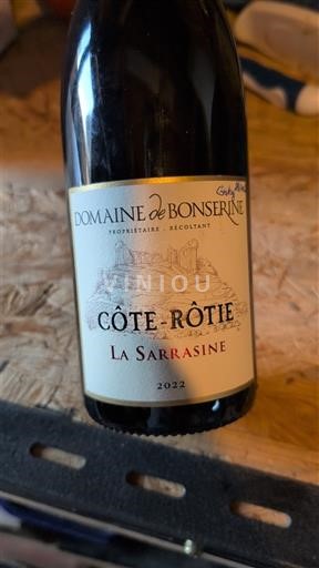 Rhônetal Côte-rôtie Domaine Bonserine La Sarrasine 2022