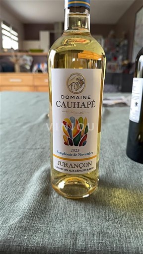 Sud-Ouest Jurançon Domaine Cauhapé Symphonie de Novembre 2023