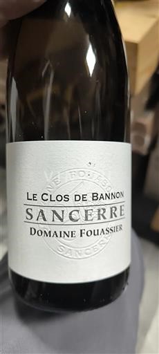 Loire Valley Sancerre Domaine Fouassier Le Clos de Bannon Non-Vintage